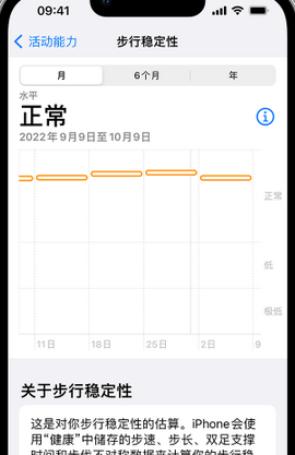 东光iPhone手机维修如何在iPhone开启'步行稳定性通知'