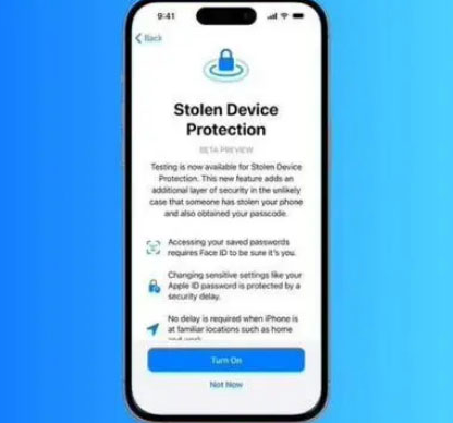 东光苹果授权维修店分享被盗设备保护功能开启方法 