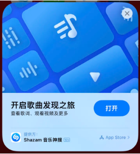 东光苹果14维修站分享iPhone14音乐识别功能使用方法 