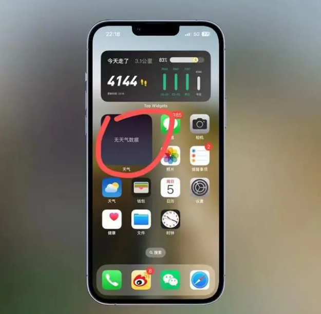东光苹果手机维修分享:iOS16主屏幕天气小组件无法正常工作怎么办？ 