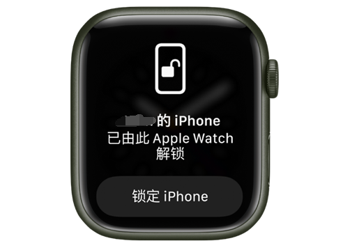 东光苹果手机维修分享用 AppleWatch 解锁配备面容 ID 的 iPhone方法 